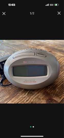 Sony Dream Machine Clock Radio
