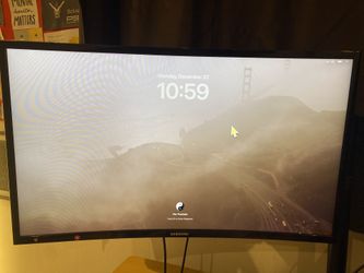 Samsung Curved Monitor 24inch