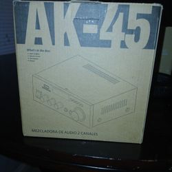 Ak-45 Audio Amplifier 