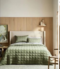 Quince Bamboo King Quilt and Shams
