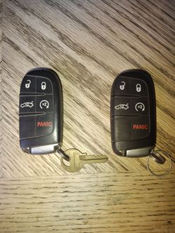 Dodge key fob