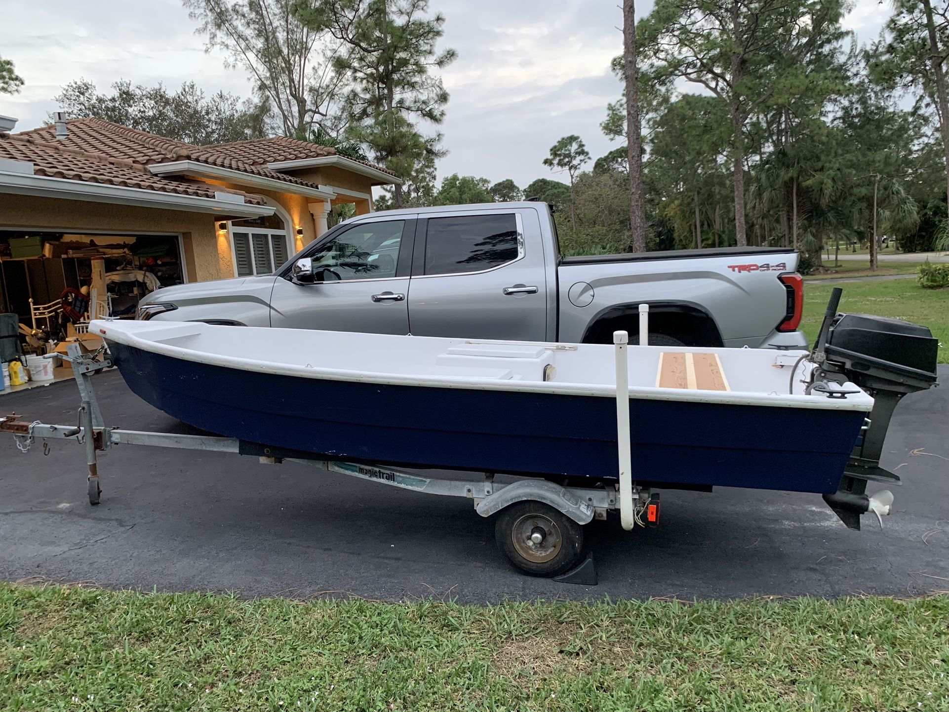 14.6 foot stump knocker skiff for Sale in Pompano Beach, FL OfferUp