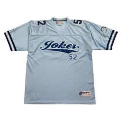 Vintage Joker Player Football Jersey 2XL XXL Blue LowRider Cholo Chicano Gangsta