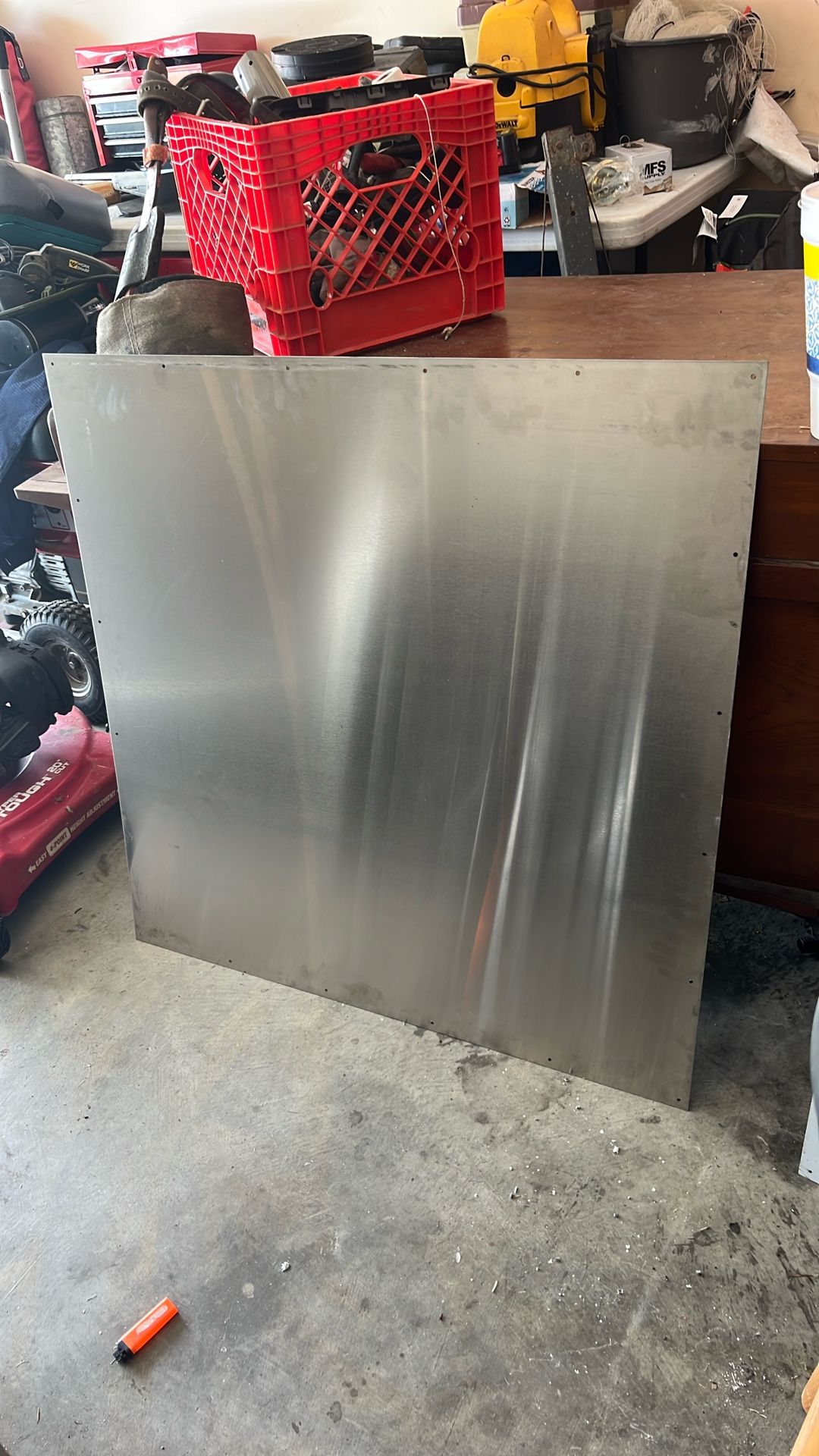 34x34 Stainless Steel Kick Plate