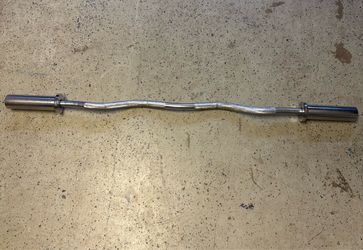 Olympic EZ Curl Bar Chrome