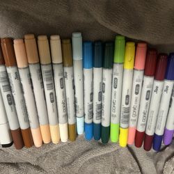 18 Copic Ciao Markers +  Copic Marker