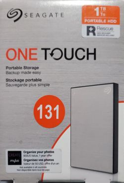 Seagate One Touch 1TB To Portable HDD