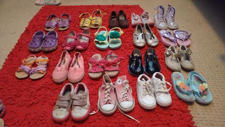 Converse, stride rite, Gymboree, crazy 8, crocs shoes