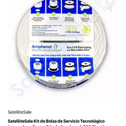 Amphenol RG6 Coaxial Cable 500 FT