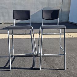 Bar stools with backrest