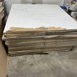 Marble Look Tile- 48”x48” & 24”x48”