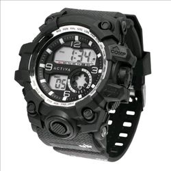 NEW  Activa Endurance X Invicta Men's Digital Watch 54.5mm Black ACW435-002