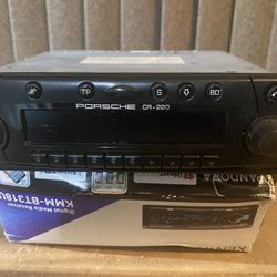 Porsche Becker CR 220 Cassette and Radio Player