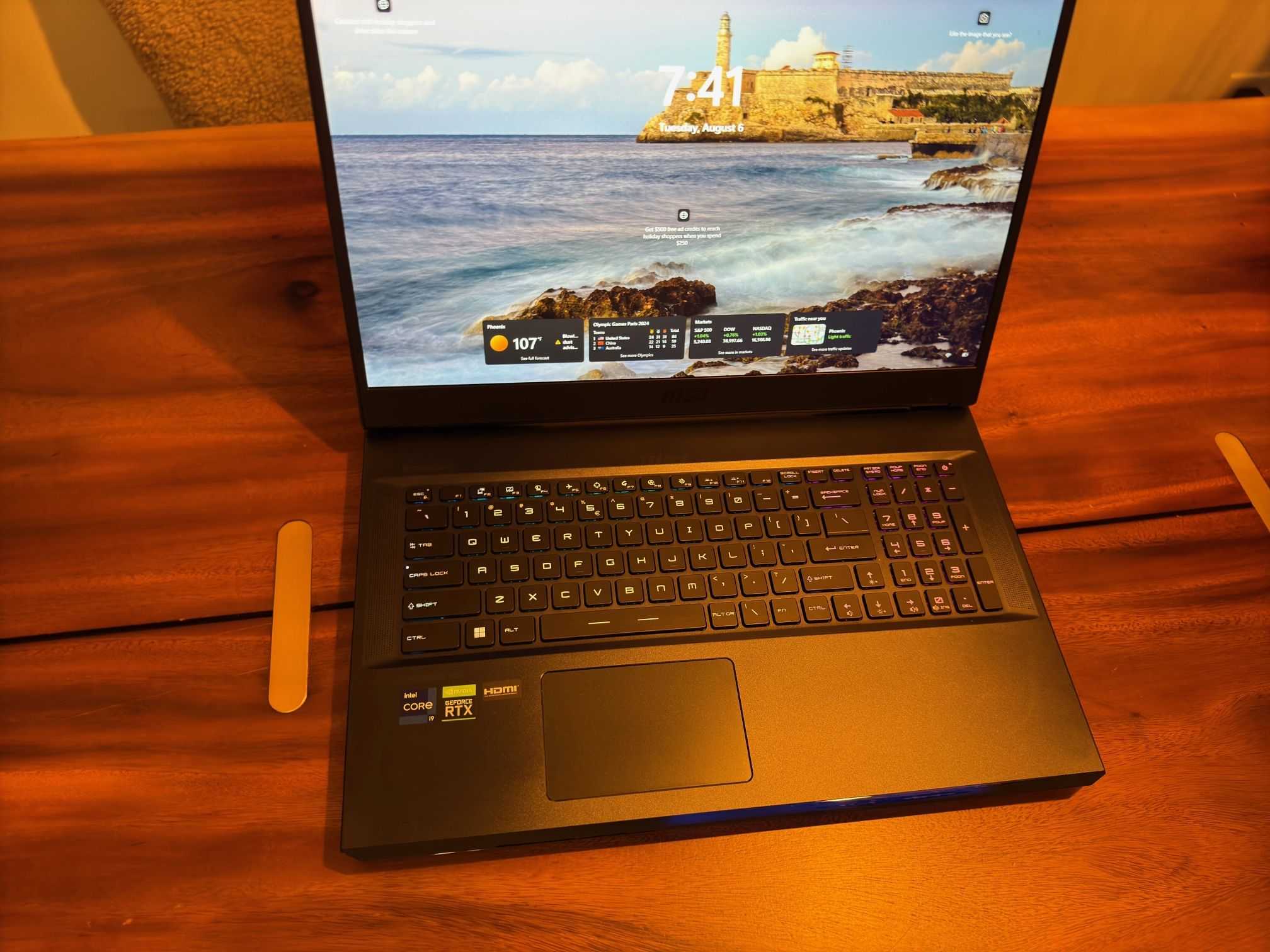 MSI GE76 Raider Intel i9 12900H RTX 3060 1TB SSD 32GB RAM MINT