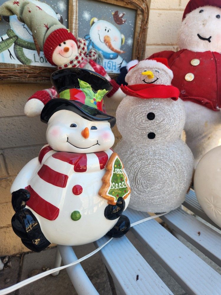 Snowman Christmas Decorations