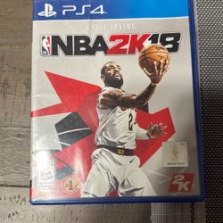 PS4 NBA 2k18