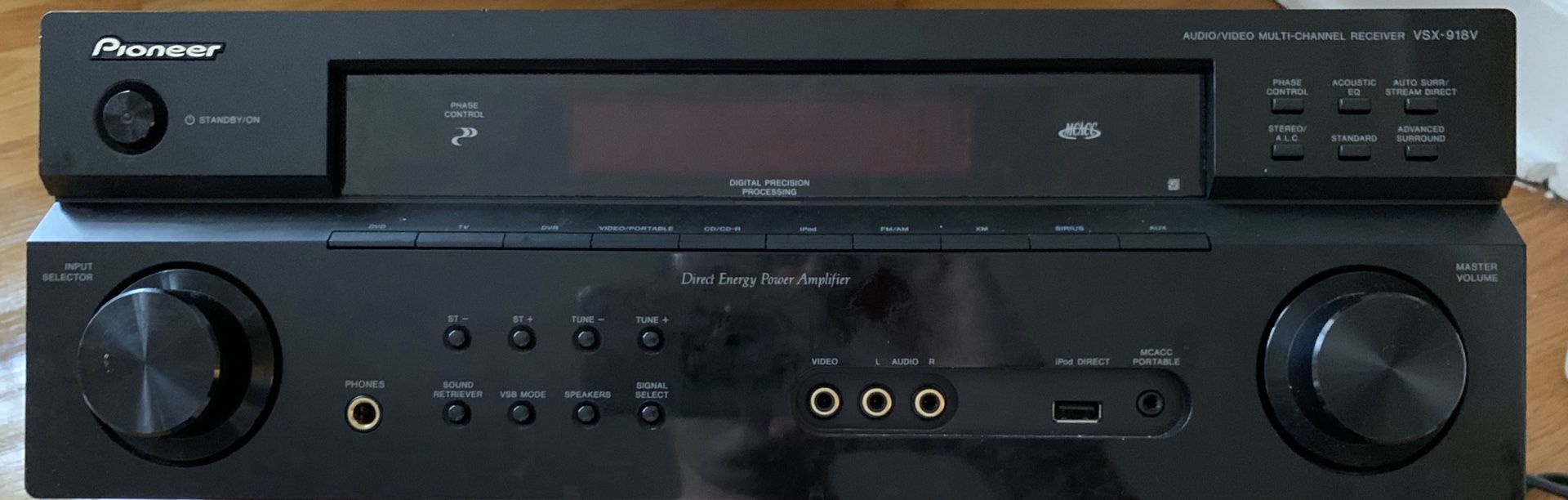 Pioneer HDMI Surround sound receiver