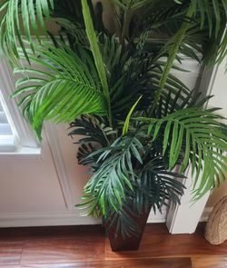 Large Artificial Palm Tree in Planter
