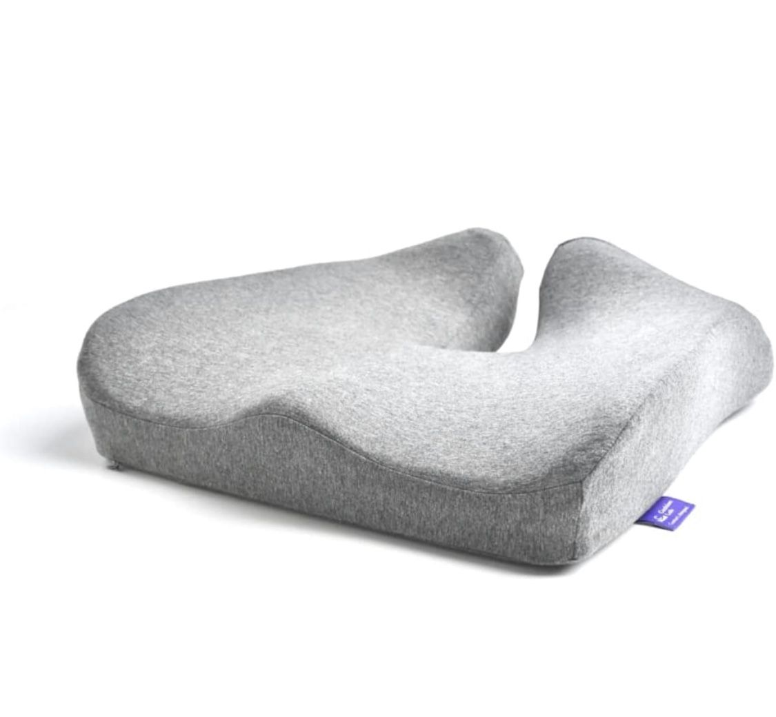 Cushion Lab Patented Pressure Relief Seat Cushion for Long Sitting Hours on Office/Home Chair, Car, Wheelchair - Extra-Dense Memory Foam for Hip, Tail