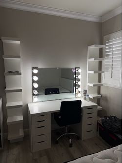 White Vanity Set