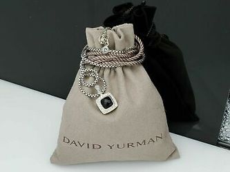 David Yurman Black Onyx Petite Albion Necklace