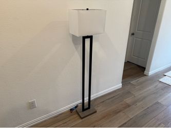 Tall Decorative Black Floor Lamp