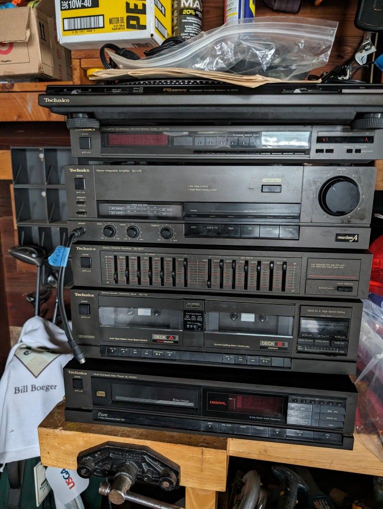 Complete Technics Stereo System