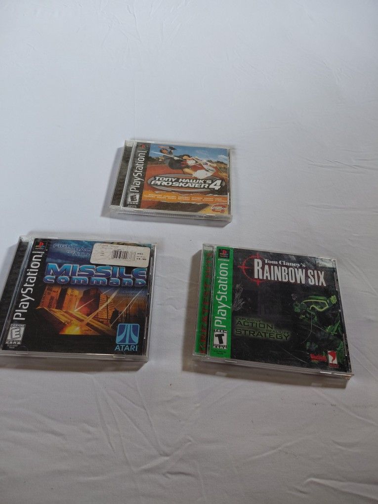 Play Station 1 Games