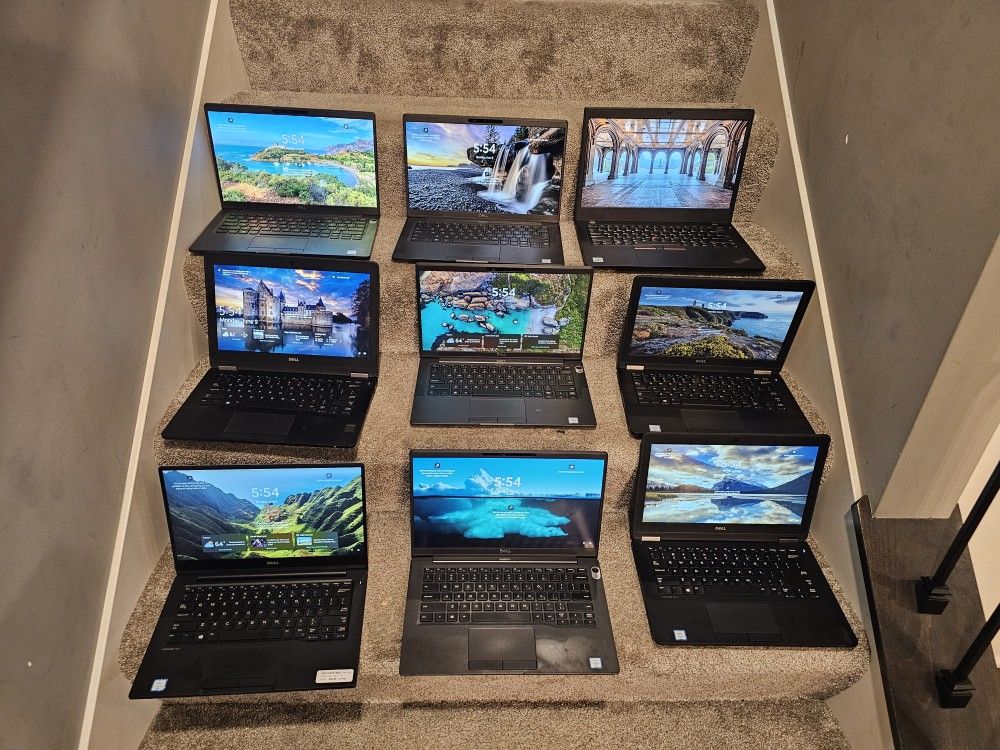 Lots Of Fast Excellent Laptops ( Dell & Lenovo)& Apple Imac