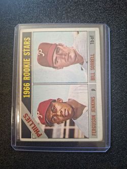 1966 Topps Ferguson Jenkins Rookie Card Phillies