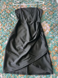 Black Formal Mini Dress