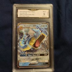 🔥🔥Graded Gyarados GX🔥 Mint 9 💎Graded 🔥