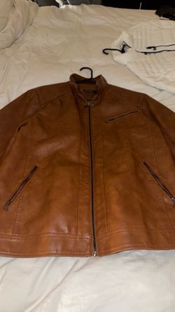 WUFUL brown leathered jacket