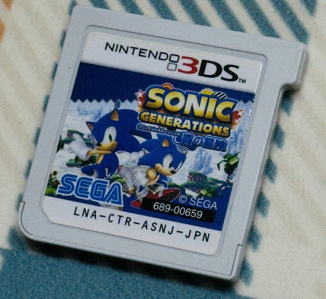 Nintendo 3DS Sonic Generations Japanese Action Games SEGA Cartridge Only