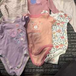 Lot Of Baby Girl Clothes Size 3-6 Months