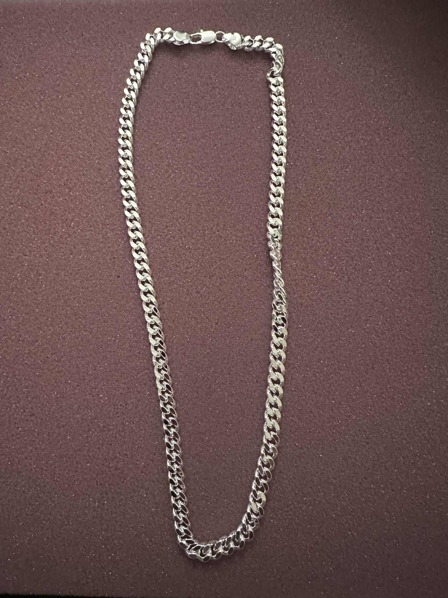 Cuban Silver Chain