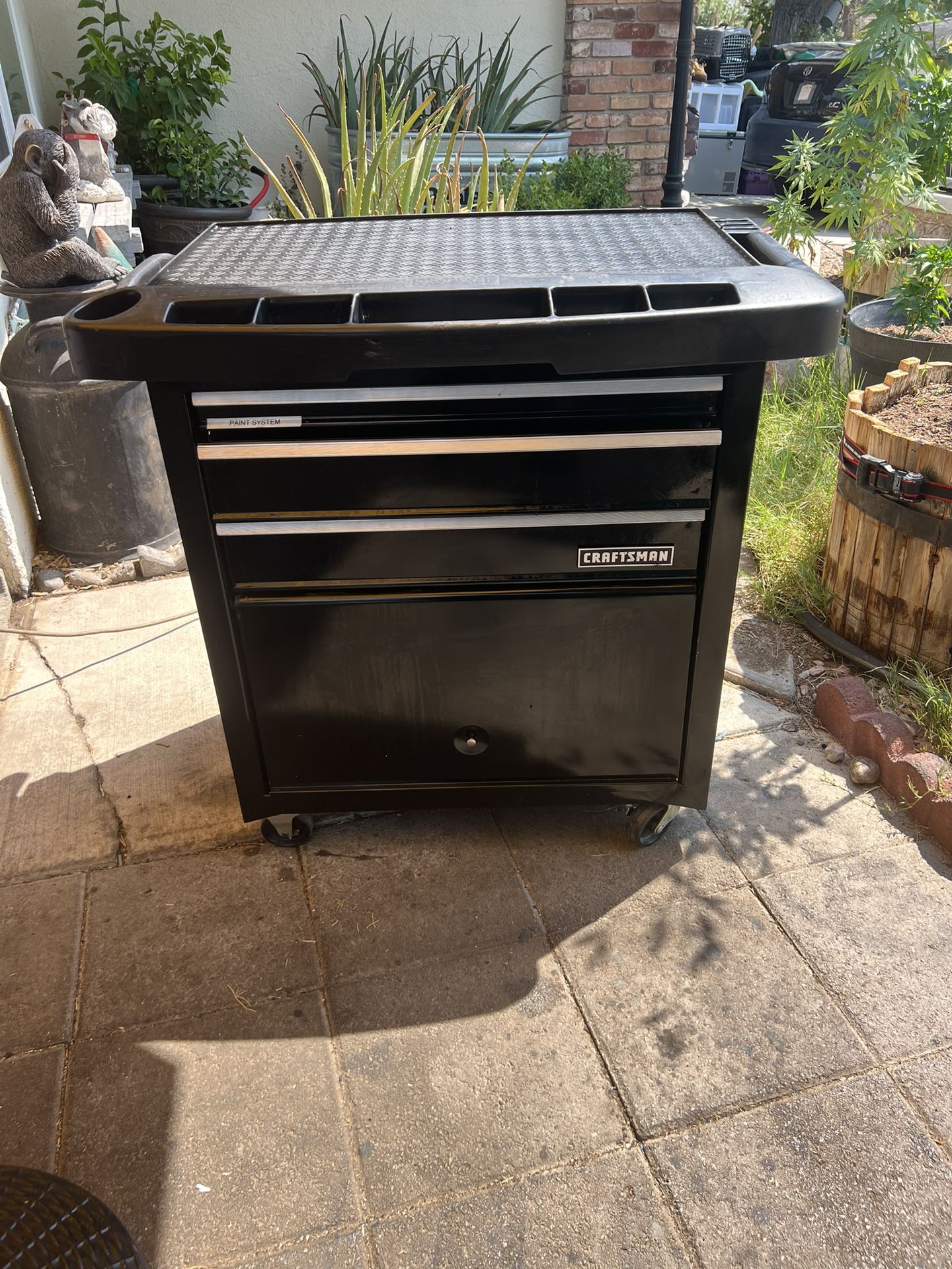 Craftsman 3-Drawer Rolling Tool Cart/ Box