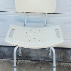Shower Chair With Backrest
