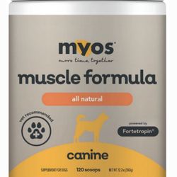 MYOS Canine Muscle Formula Dog Supplement - NEW