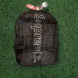 (Brand New) Supreme Backpack // Black
