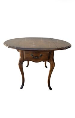 Vintage Ethan Allen French Country Drop Leaf Table