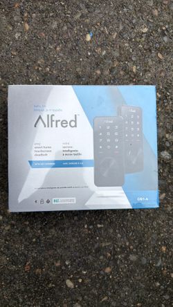 Alfred smart home touchscreen deadbolt
