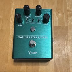 Fender Marine Layer Reverb Guitar Effects Pedal
