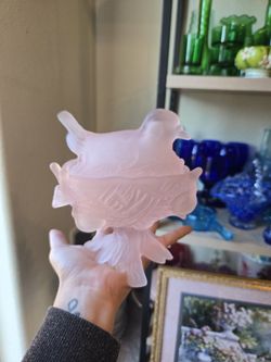 Pink Bird Nesting Dish