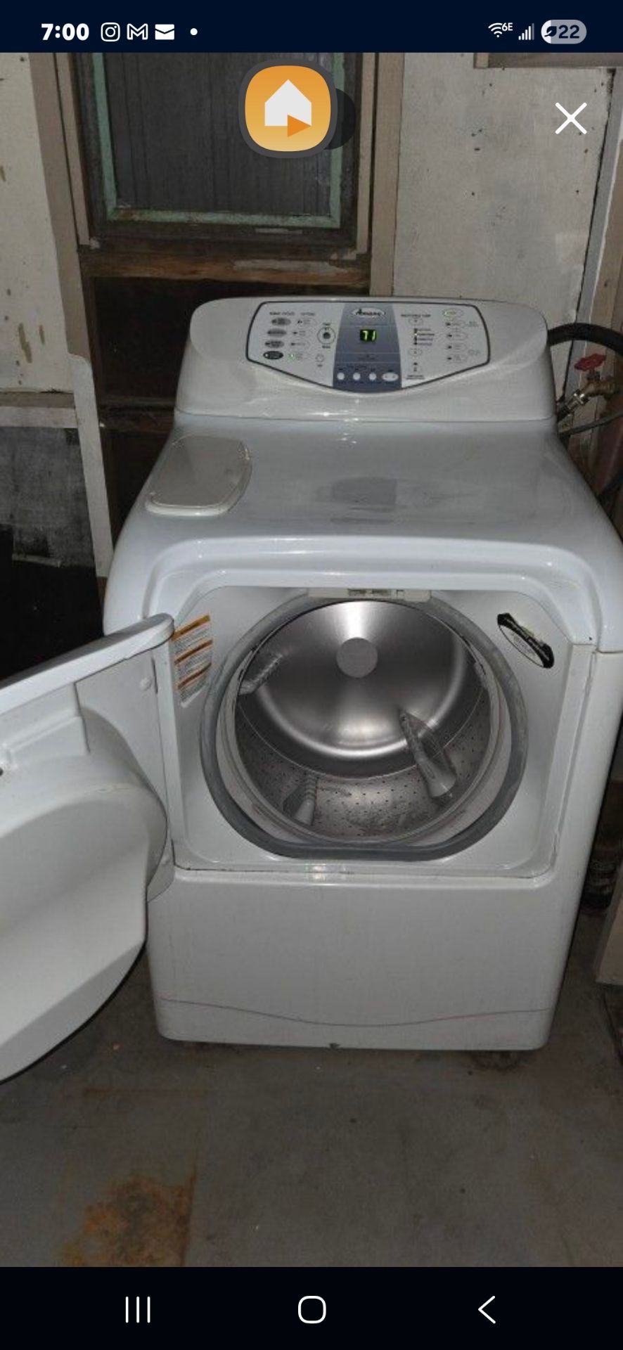 Amana washer and dryer set-- they work great!!