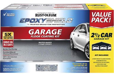 Rust-Oleum EpoxyShield Garage Floor Coating Kit