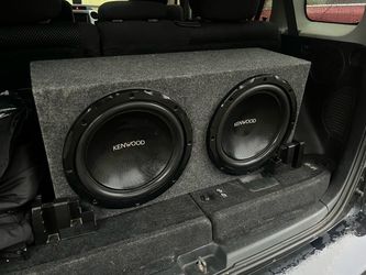 Firm price, NO LESS .12 inch subwoofers Kenwood $120 FIRM PRICE