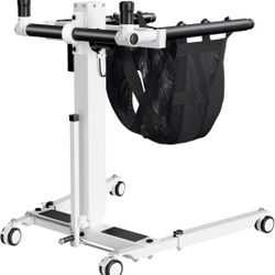 Electric Patient Lift Transfer Chair, Portable Folding Sit to Stand Patient Transfer Devices