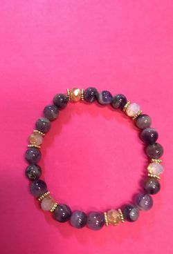 Amethyst bracelet