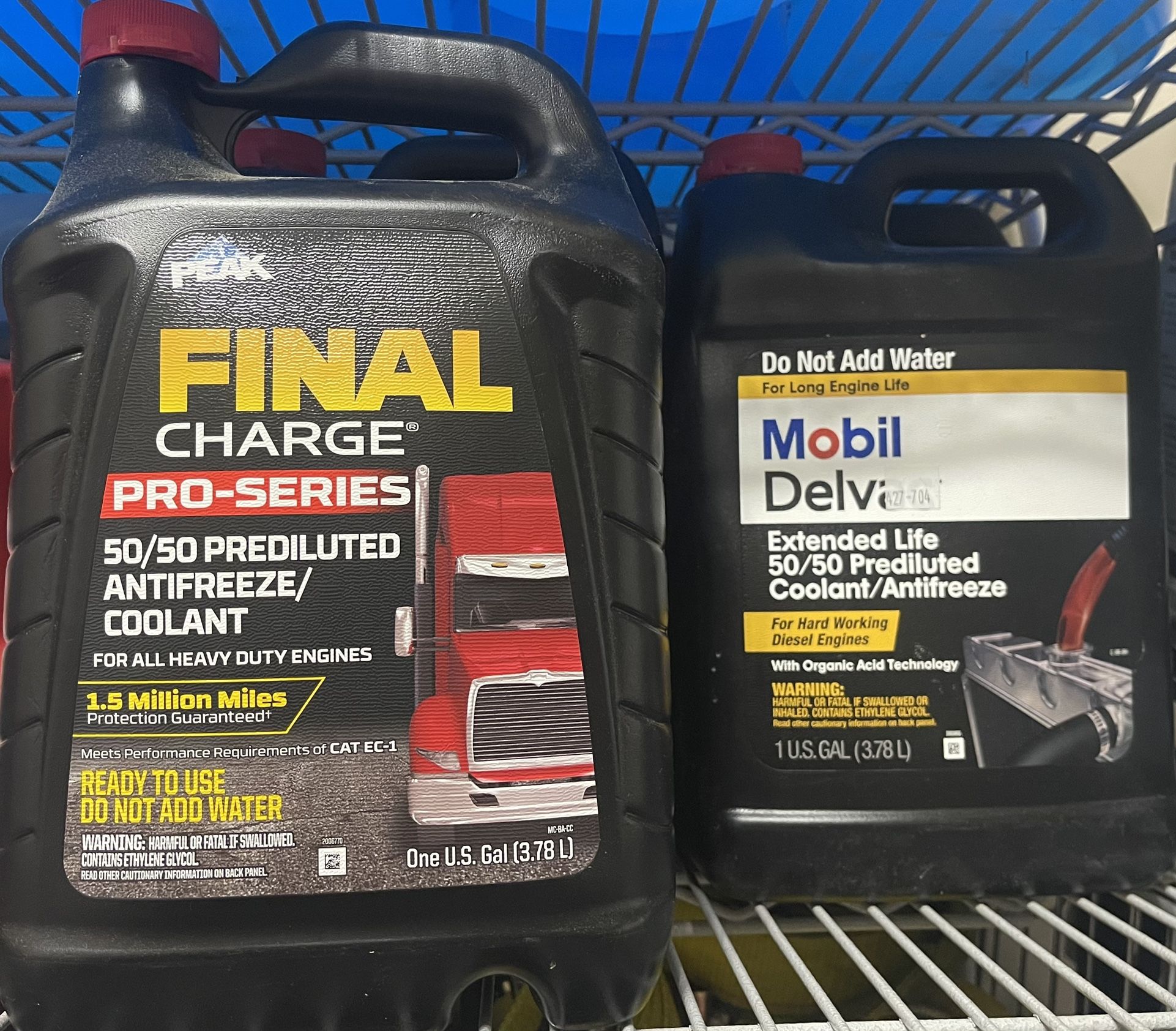 Gallons Of Coolant 